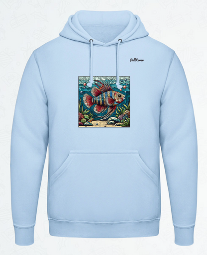 Hoodie Fadenfisch