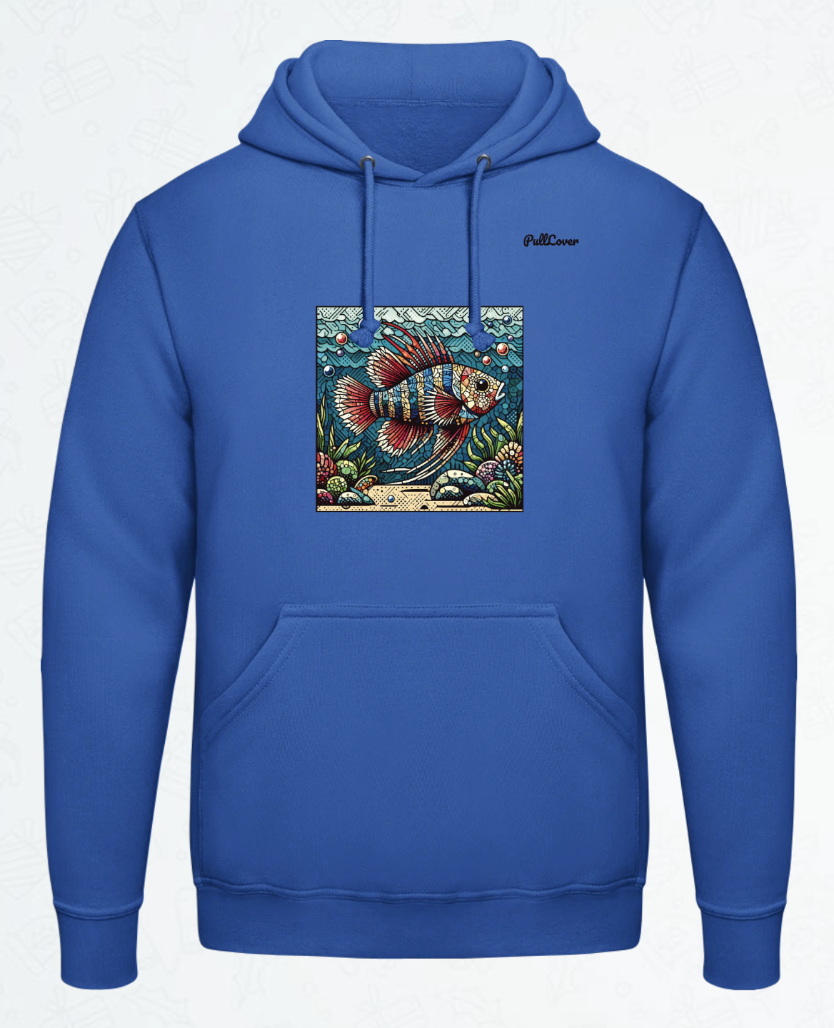 Hoodie Fadenfisch