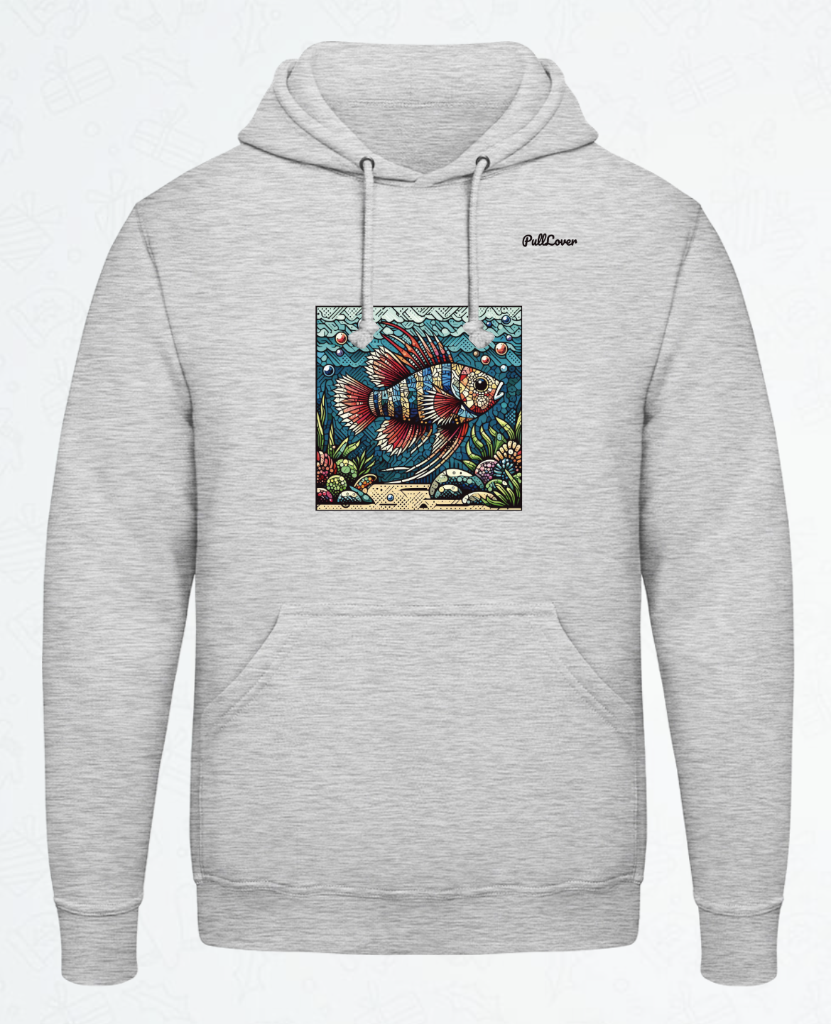 Hoodie Fadenfisch