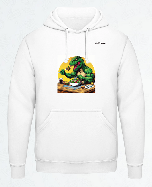 Hoodie Trex isst Salat