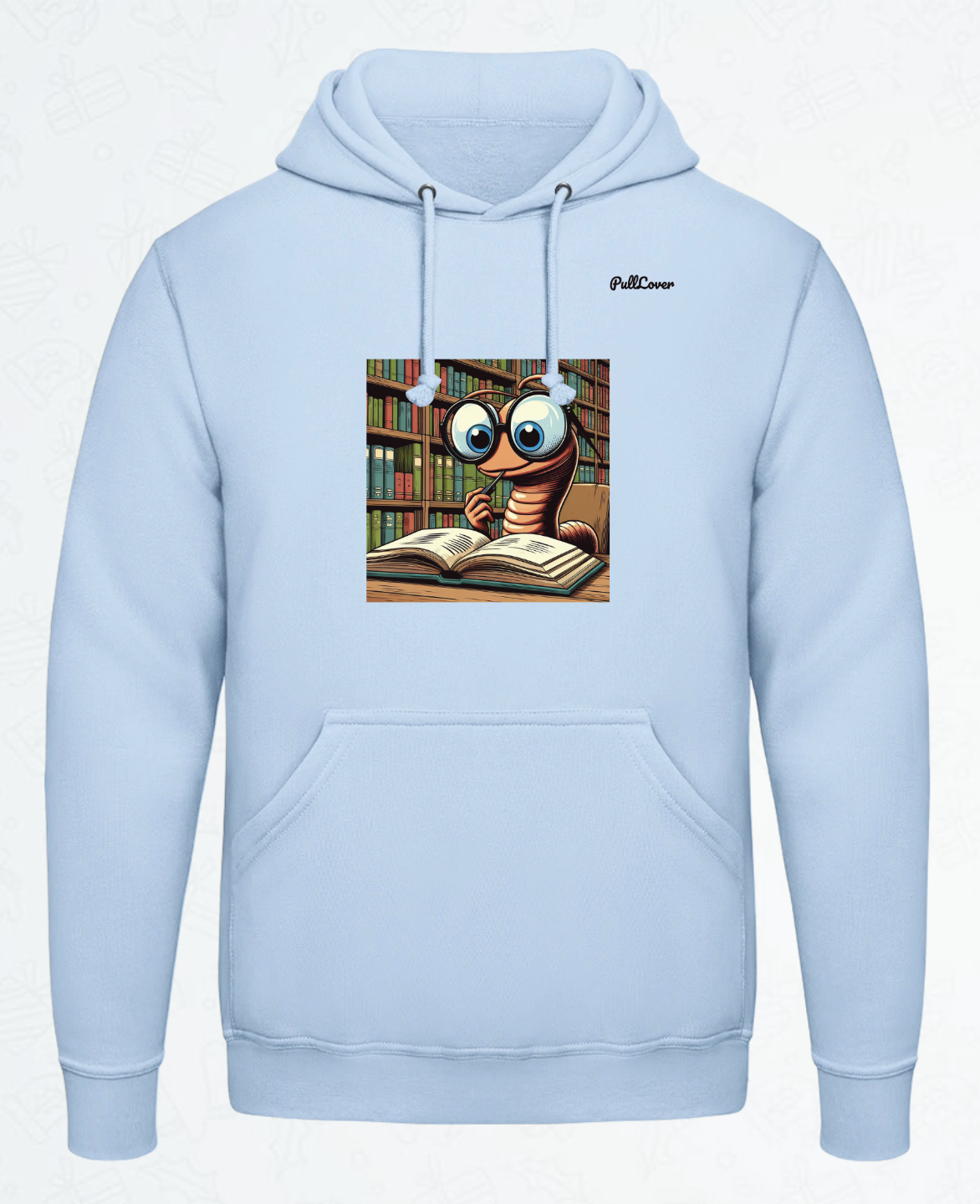 Hoodie Bücherwurm