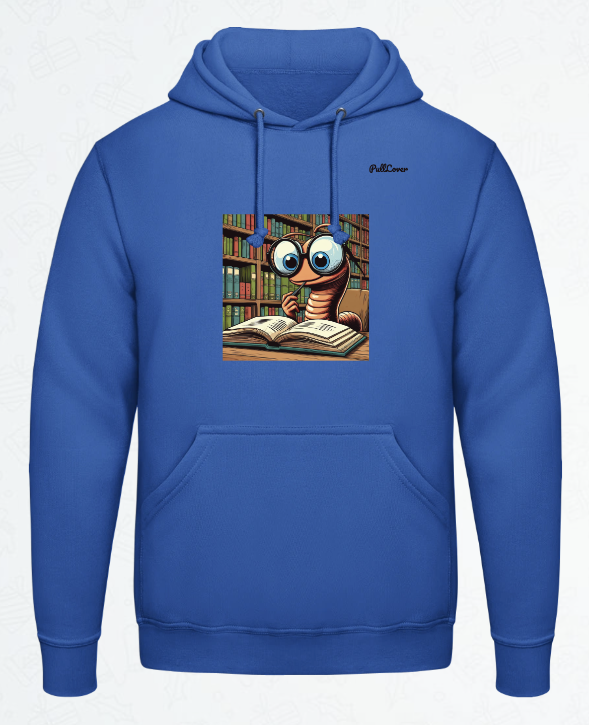 Hoodie Bücherwurm