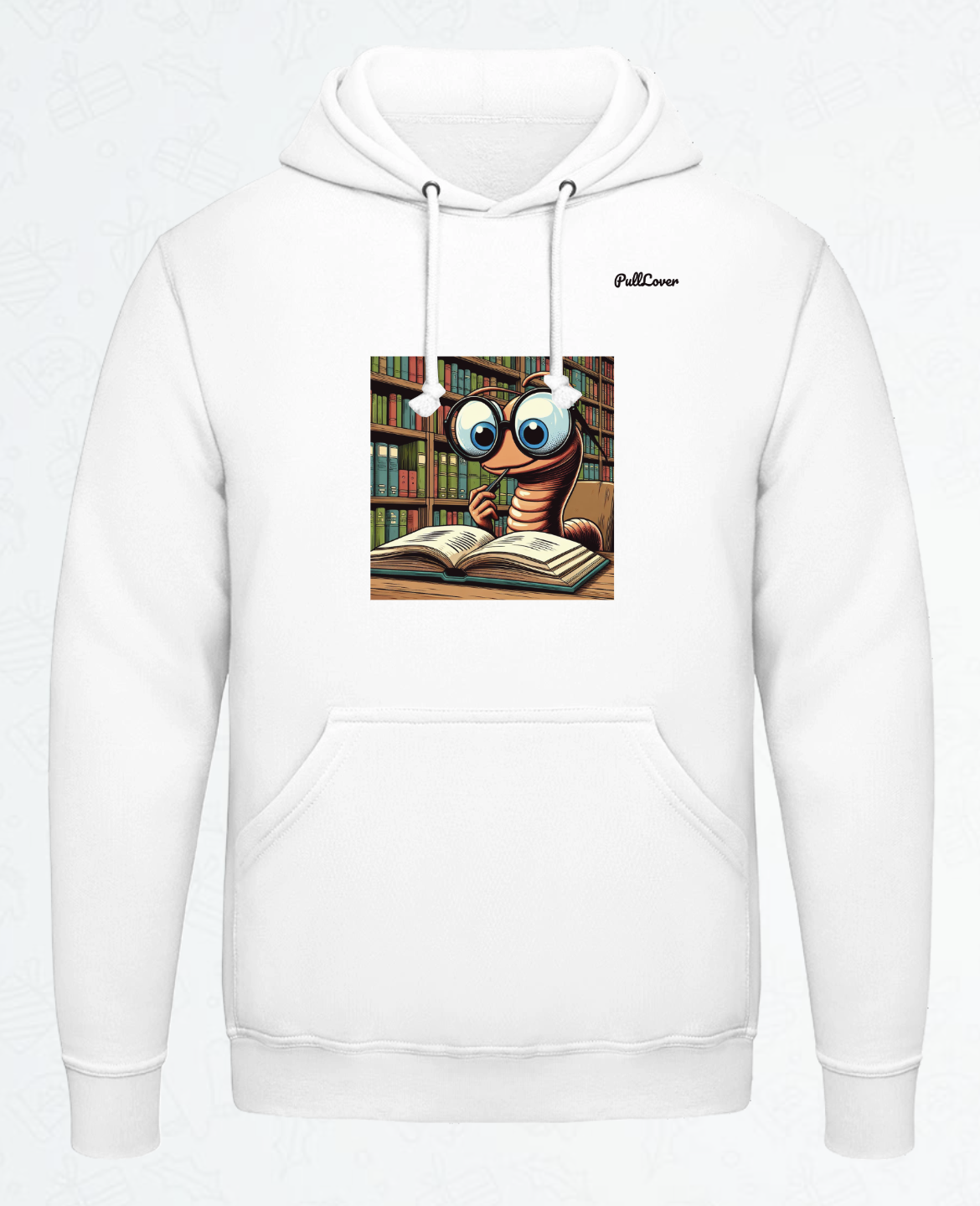 Hoodie Bücherwurm