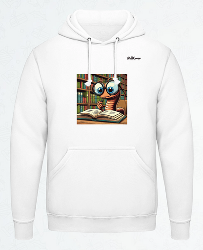 Hoodie Bücherwurm