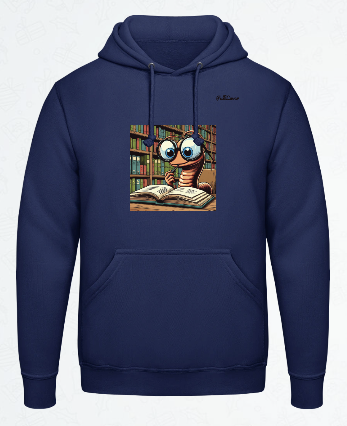 Hoodie Bücherwurm