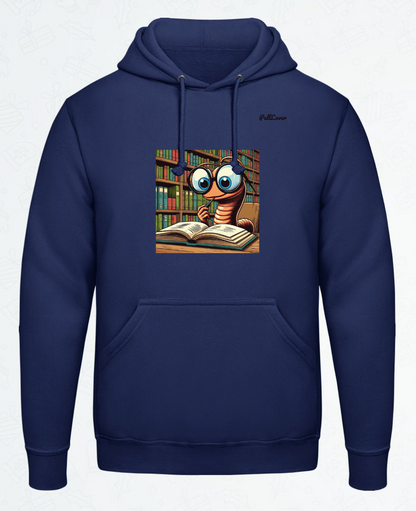 Hoodie Bücherwurm