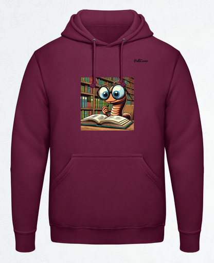 Hoodie Bücherwurm