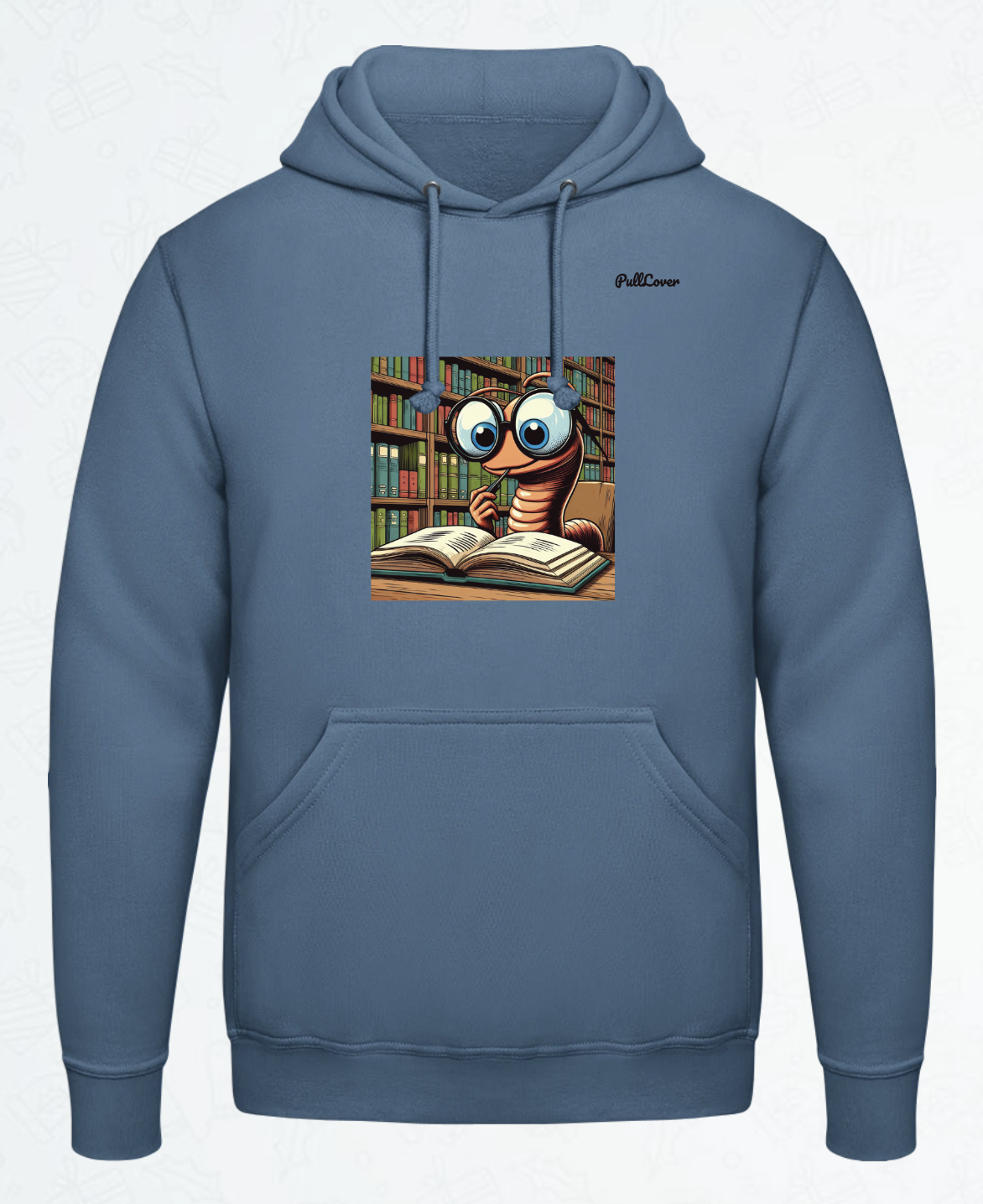 Hoodie Bücherwurm