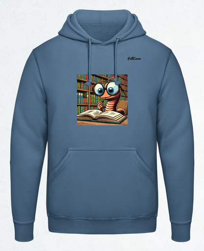 Hoodie Bücherwurm