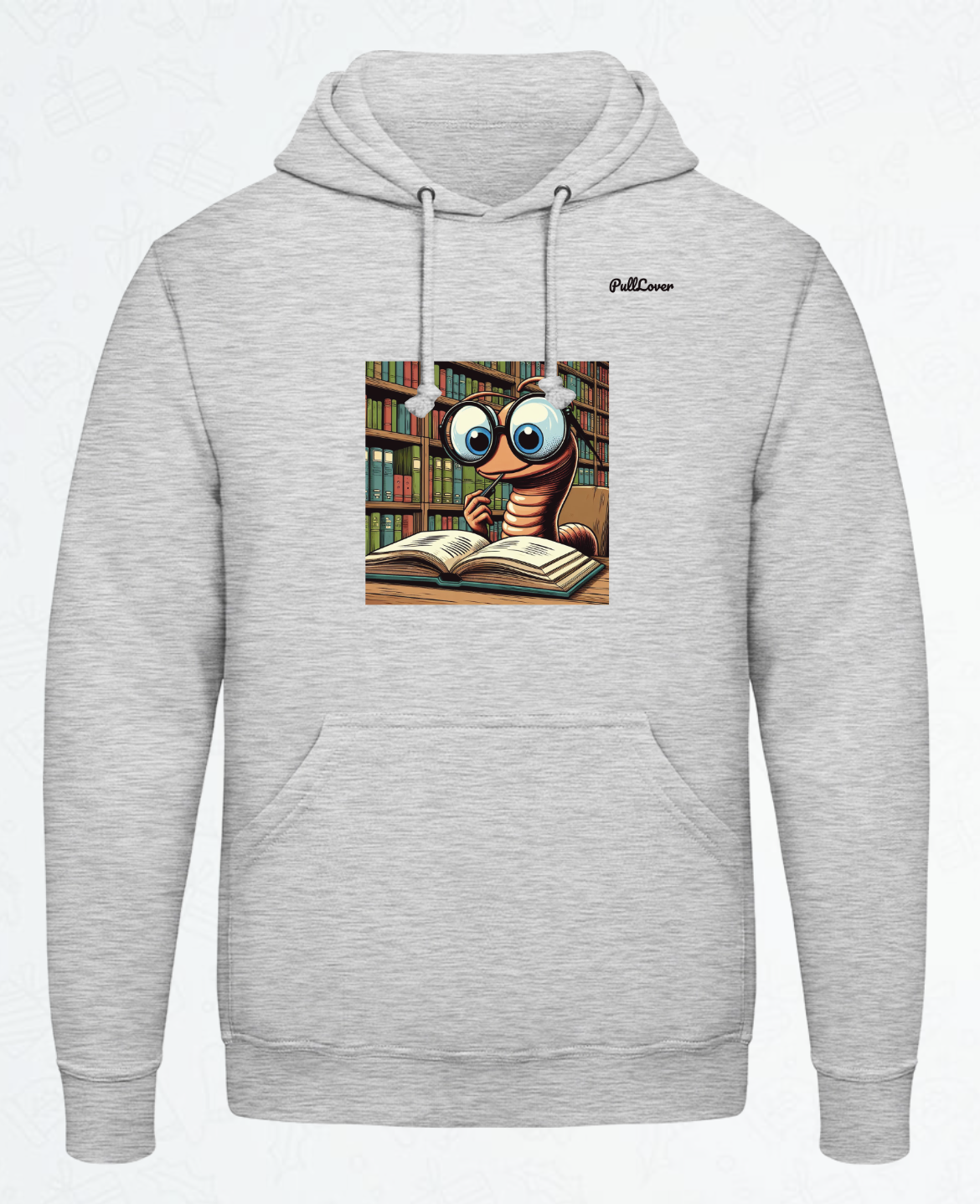 Hoodie Bücherwurm