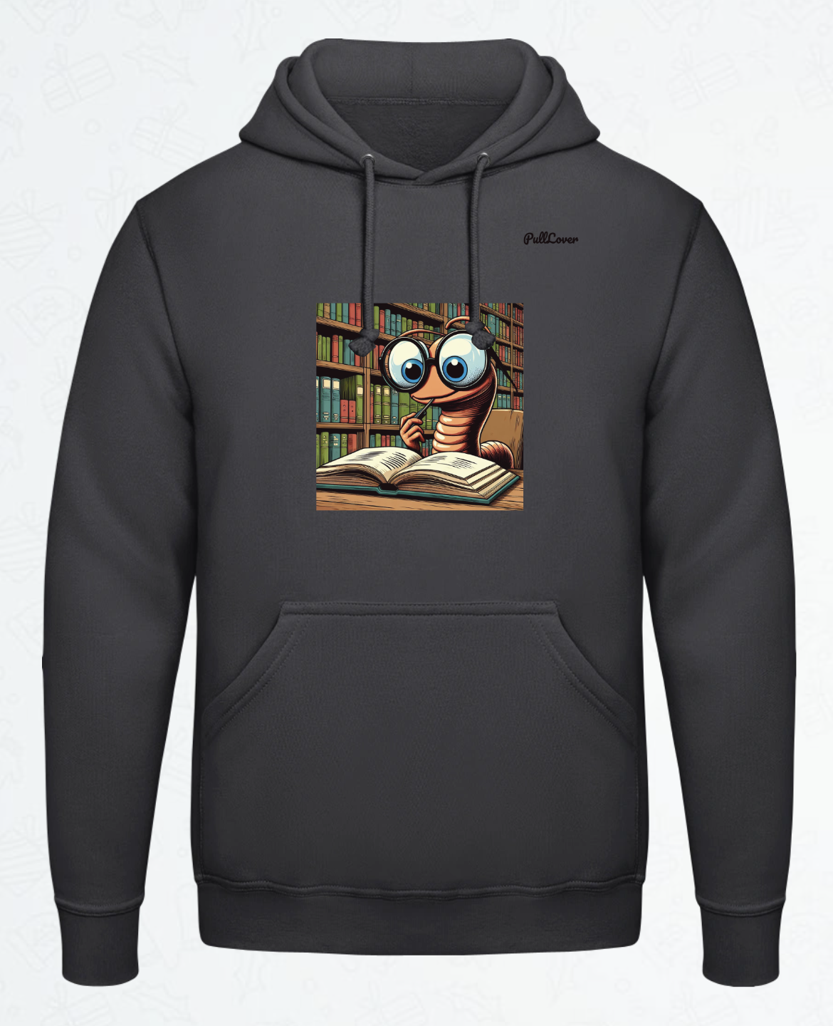 Hoodie Bücherwurm