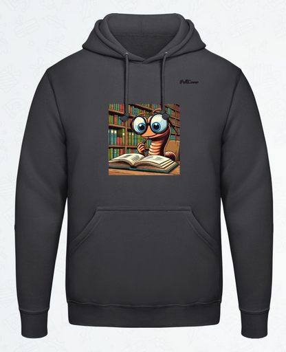 Hoodie Bücherwurm