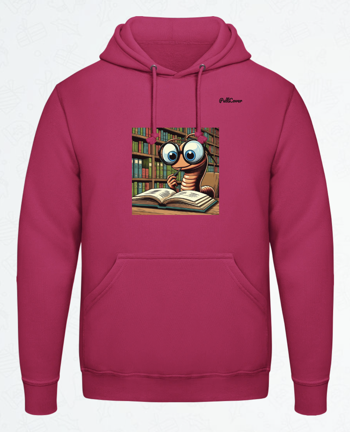 Hoodie Bücherwurm