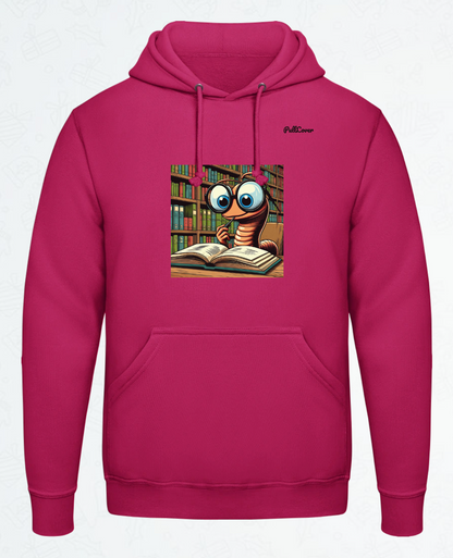 Hoodie Bücherwurm