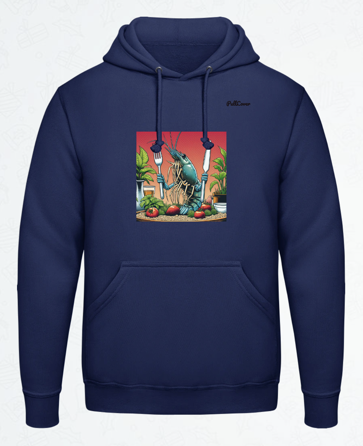 Hoodie Garnele