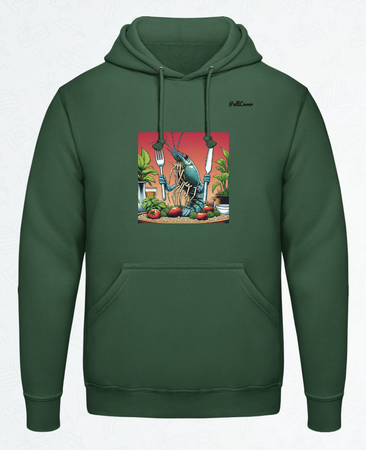 Hoodie Garnele