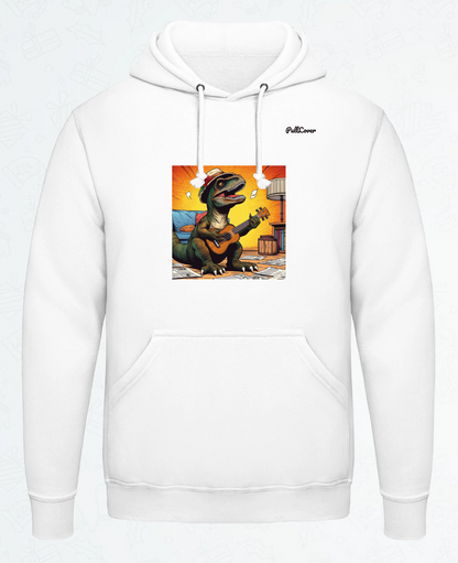 Hoodie Trex mit Gitarre