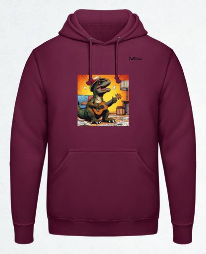 Hoodie Trex mit Gitarre