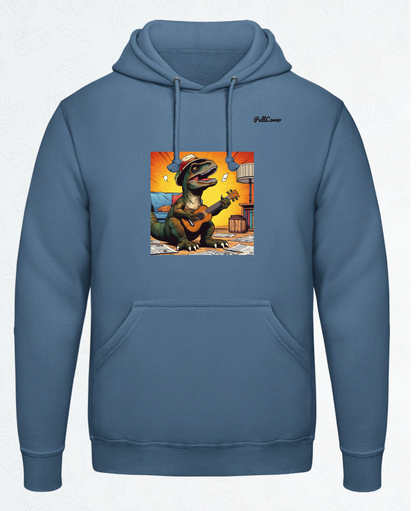 Hoodie Trex mit Gitarre