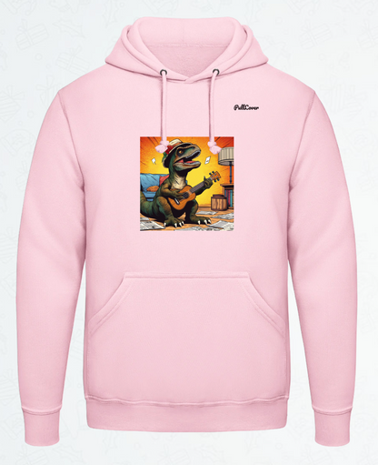 Hoodie Trex mit Gitarre