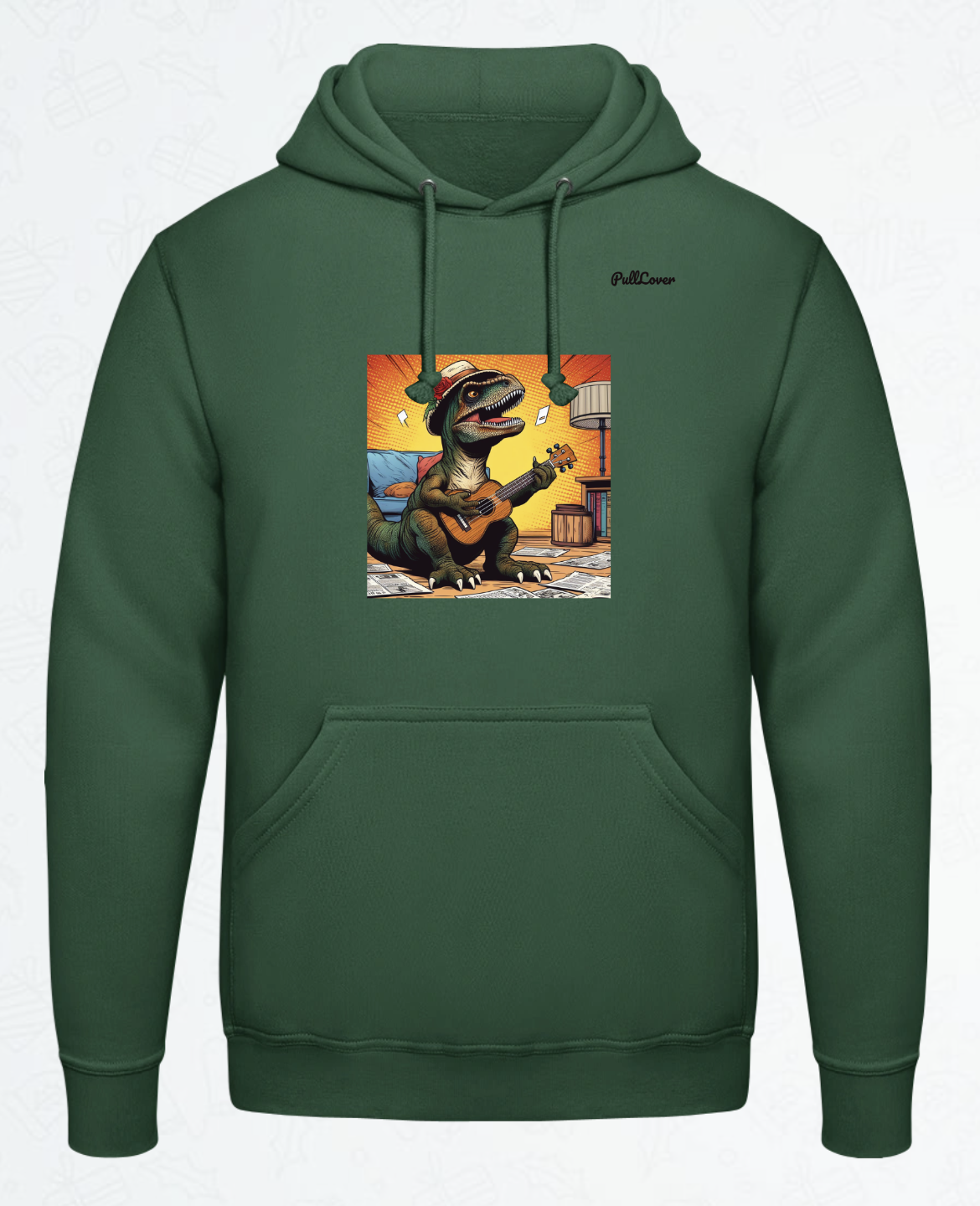 Hoodie Trex mit Gitarre