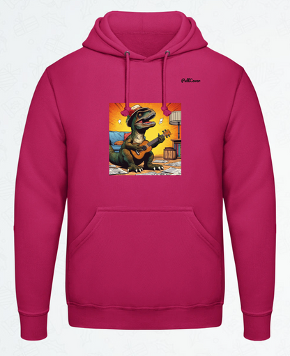 Hoodie Trex mit Gitarre