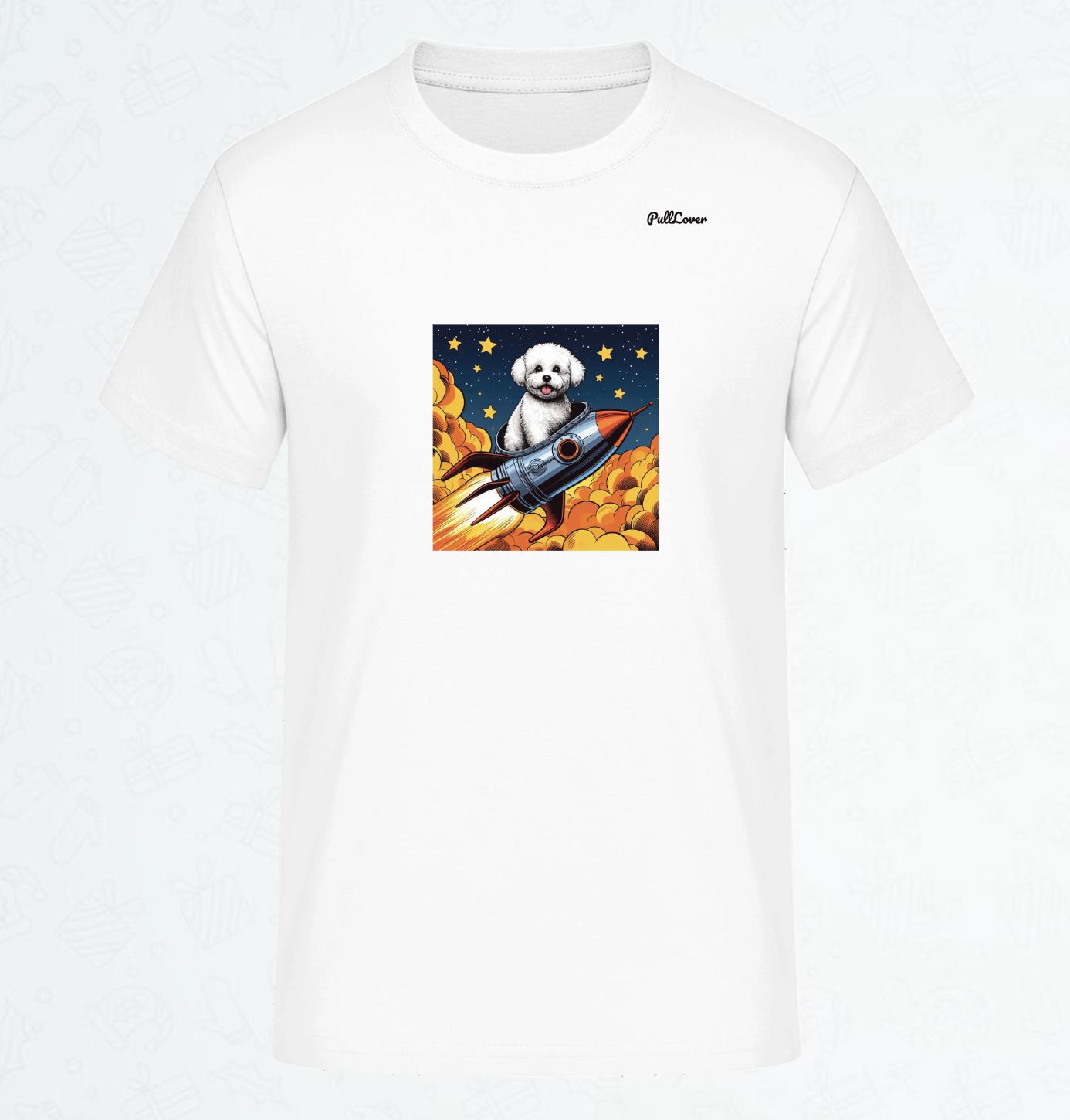 Herren T-Shirt Spacedog