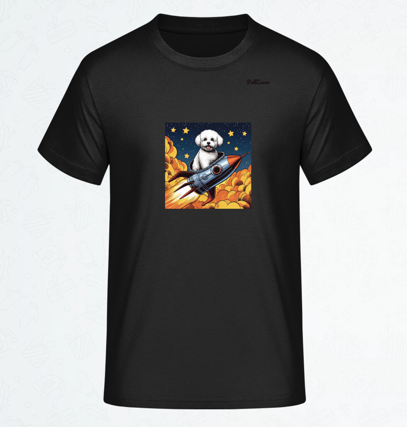 Herren T-Shirt Spacedog