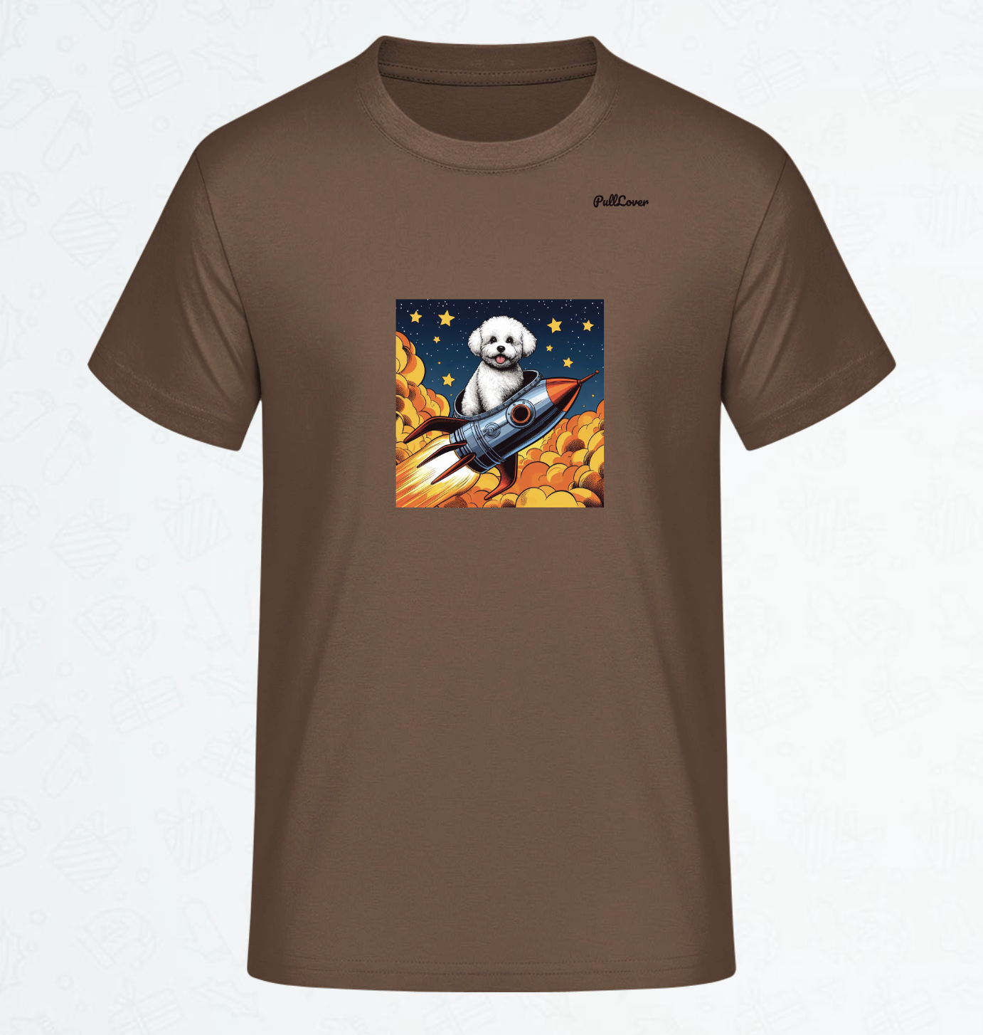 Herren T-Shirt Spacedog