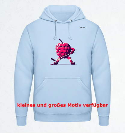 Hoodie Hockey-Himbeere