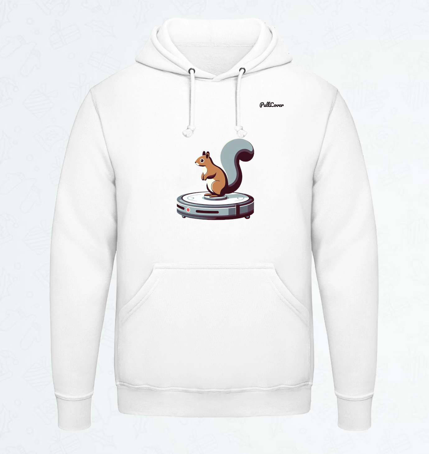 Hoodie Eichhörnchen Robo-Staubsauger