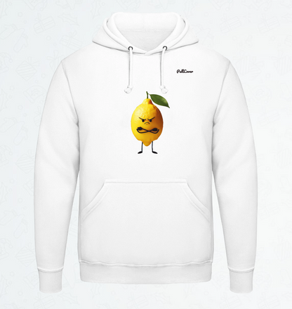 Hoodie "saure" Zitrone