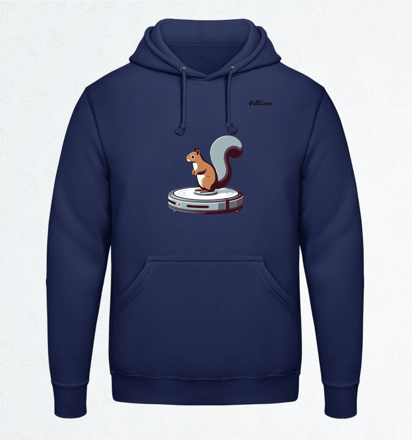 Hoodie Eichhörnchen Robo-Staubsauger