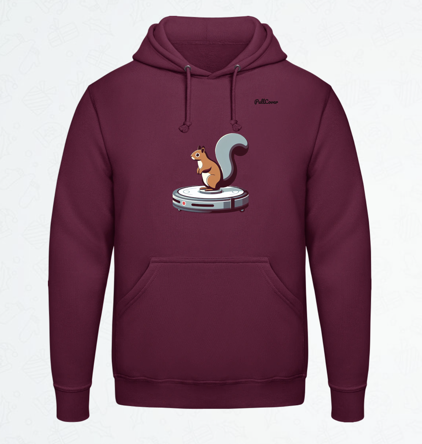 Hoodie Eichhörnchen Robo-Staubsauger