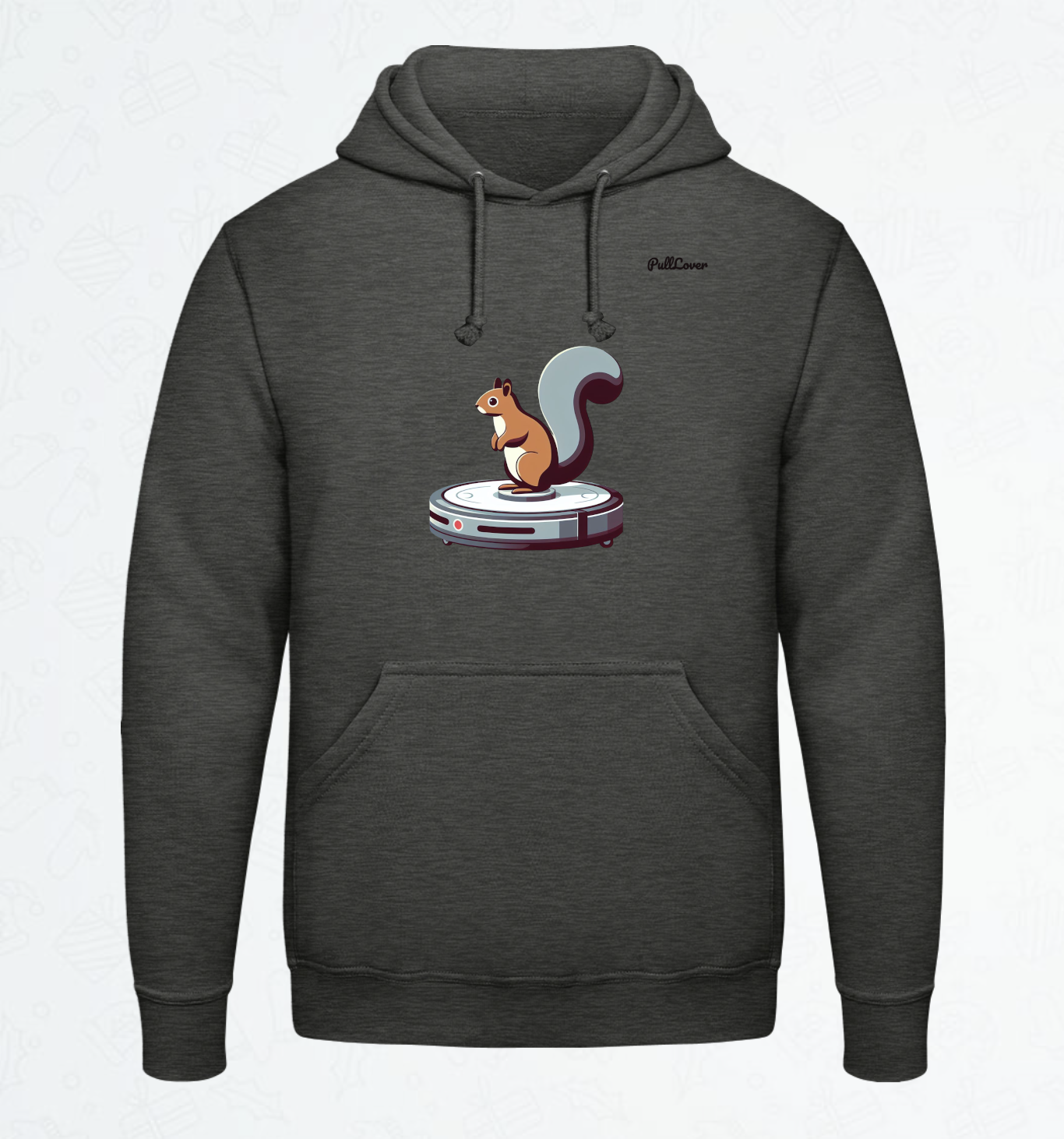 Hoodie Eichhörnchen Robo-Staubsauger