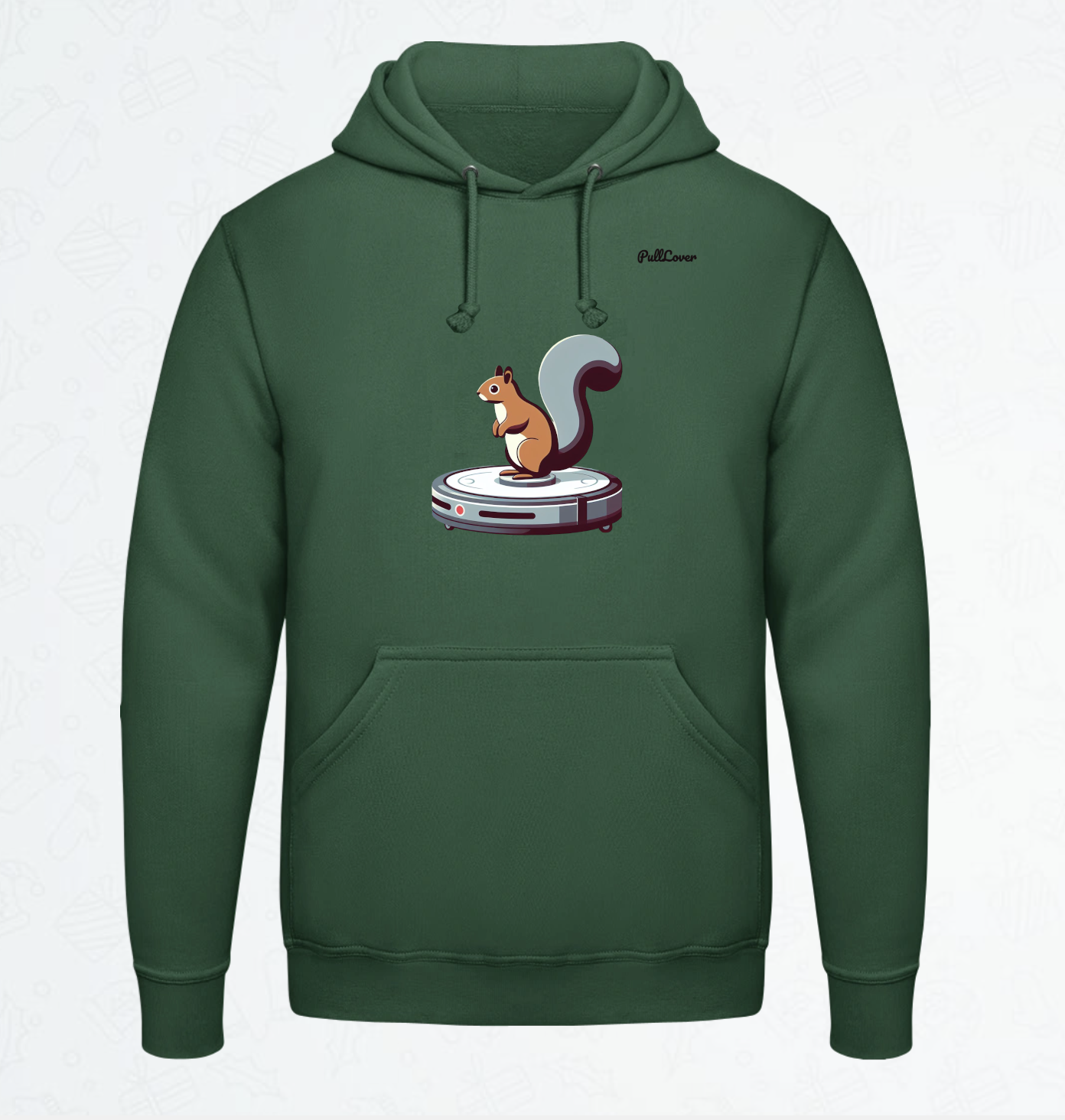 Hoodie Eichhörnchen Robo-Staubsauger