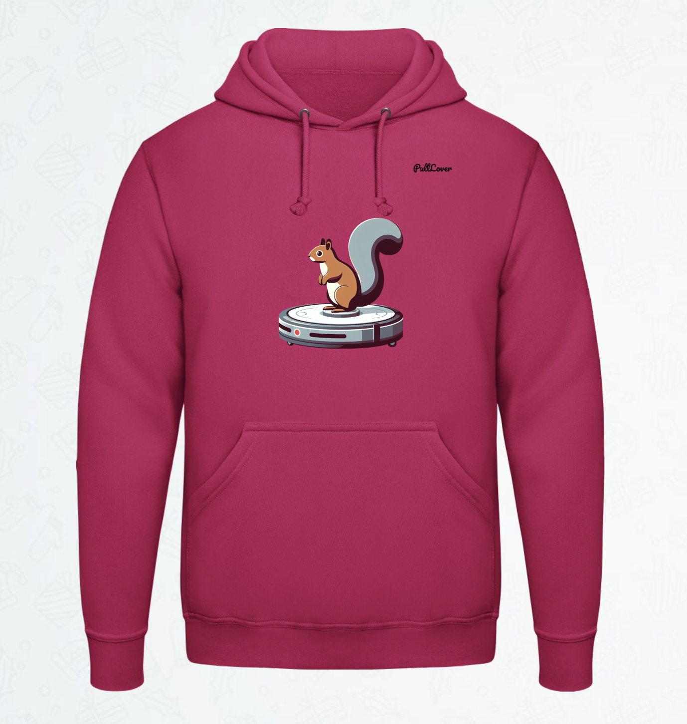 Hoodie Eichhörnchen Robo-Staubsauger