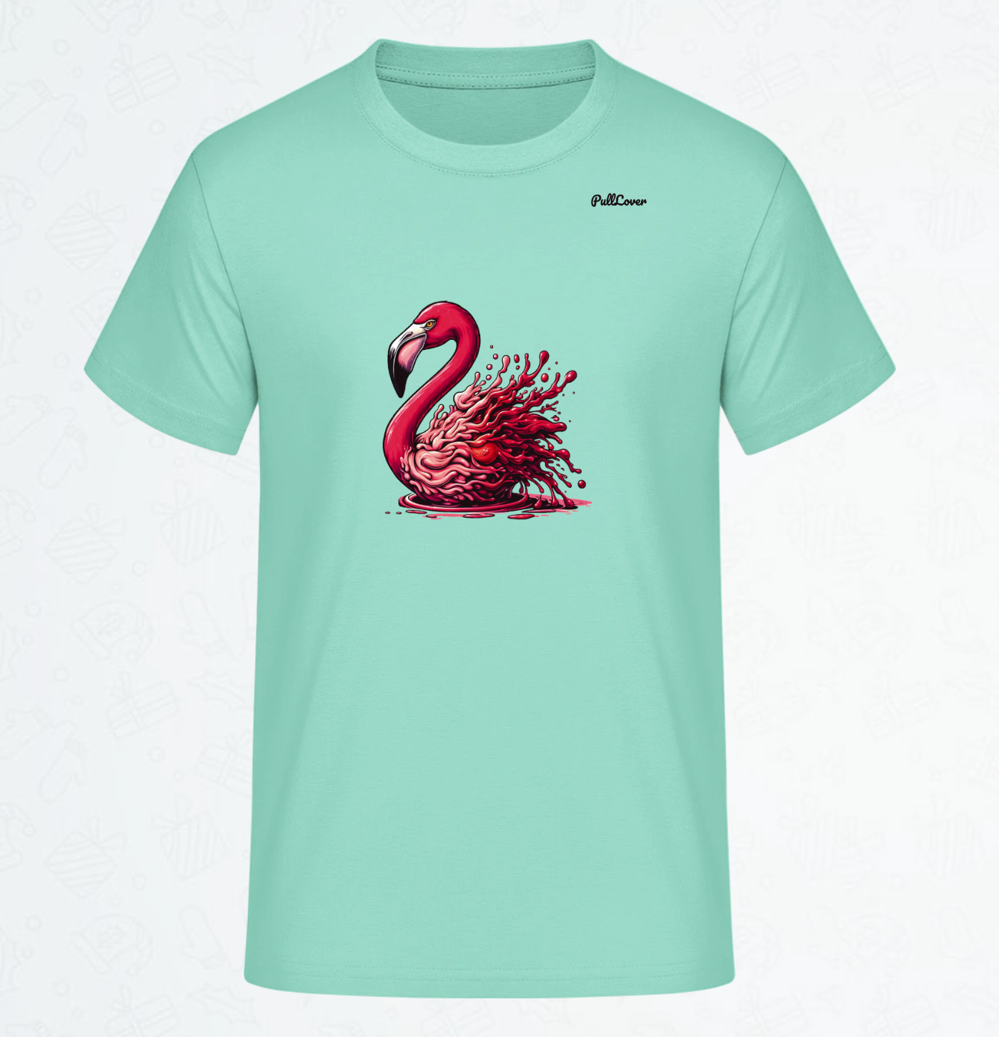 Herren T-Shirt Juicy Flamingo