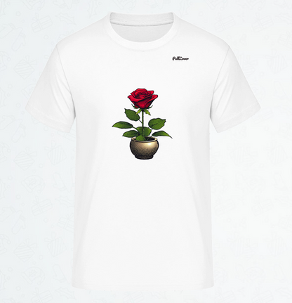 Herren T-Shirt Rose