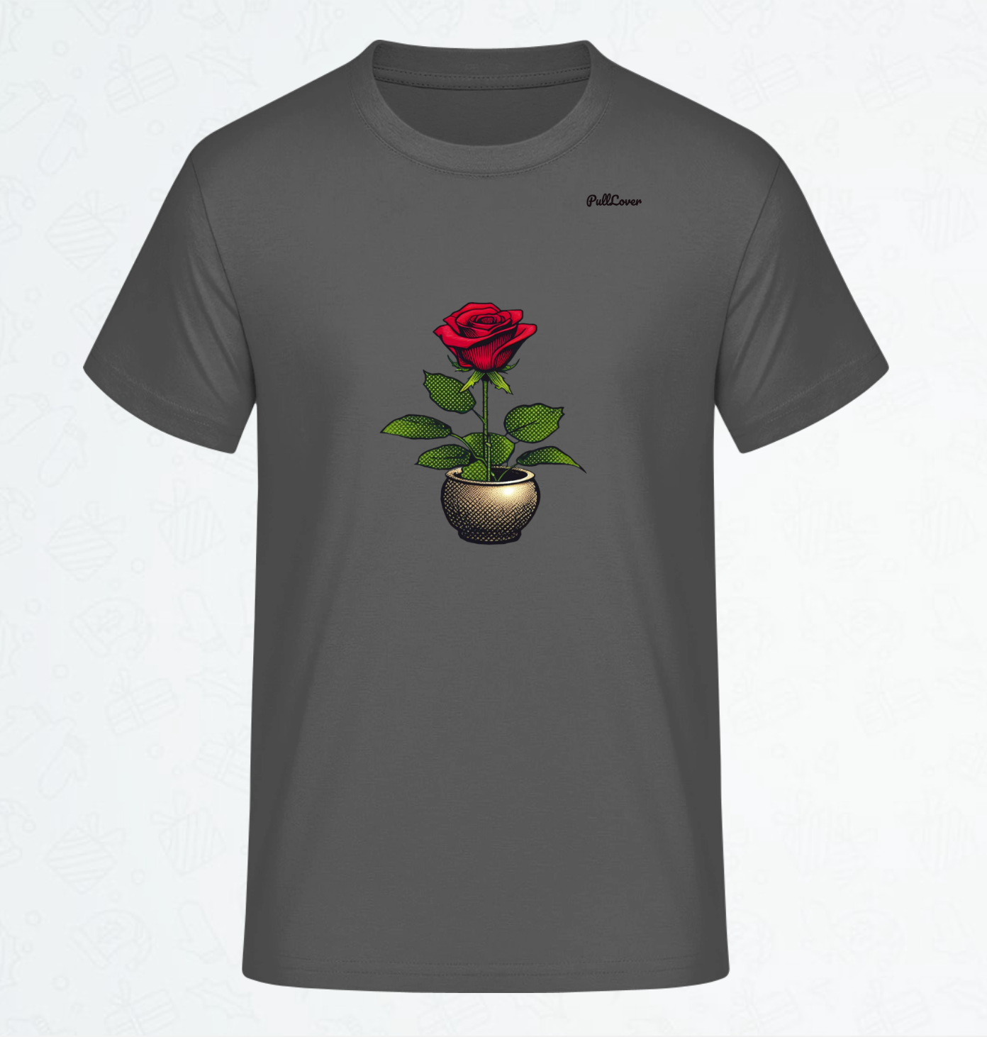 Herren T-Shirt Rose