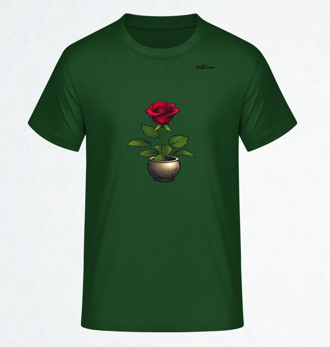 Herren T-Shirt Rose