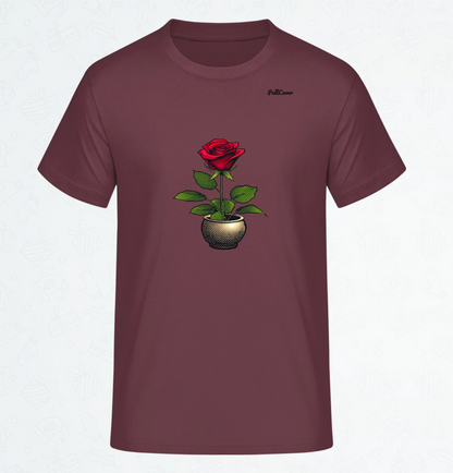 Herren T-Shirt Rose