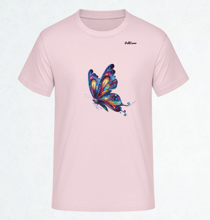 Herren T-Shirt Schmetterling