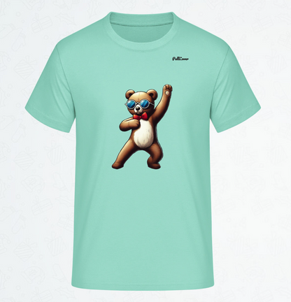 Herren T-Shirt Tanzbär