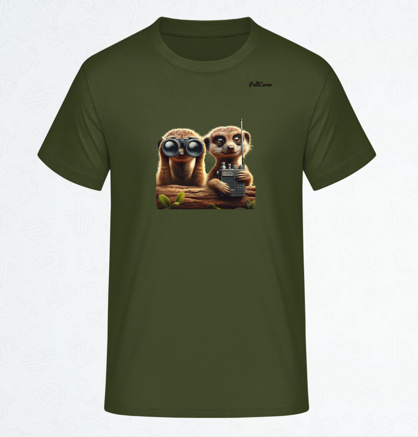 Herren T-Shirt Erdmännchen