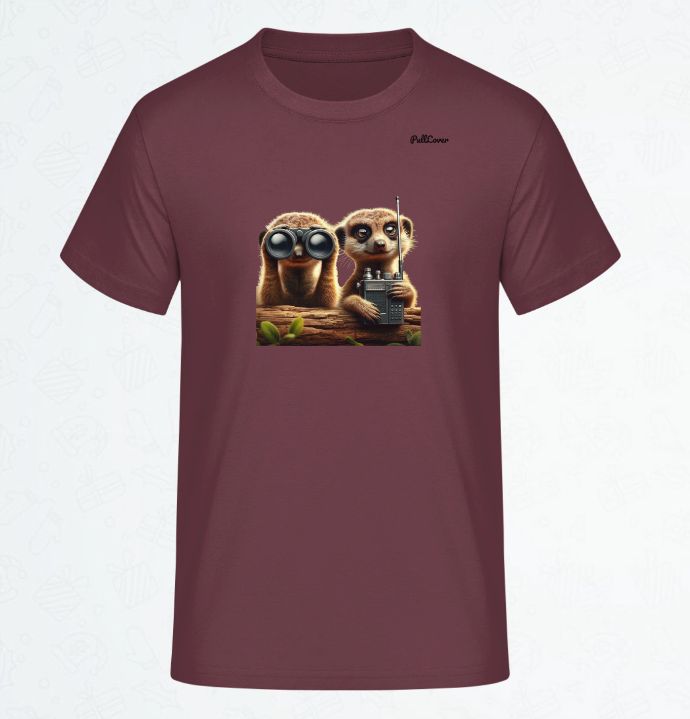 Herren T-Shirt Erdmännchen