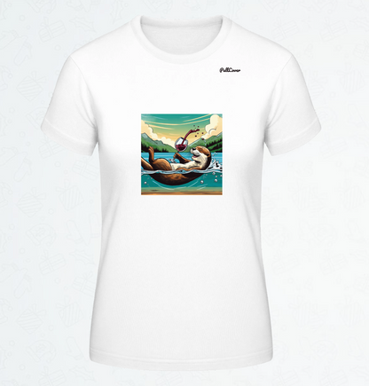 Damen T-Shirt Otter