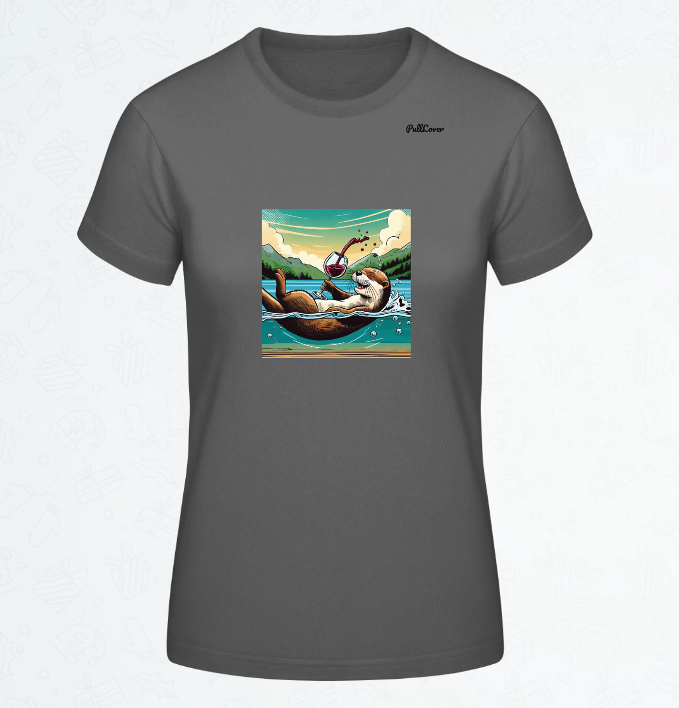 Damen T-Shirt Otter