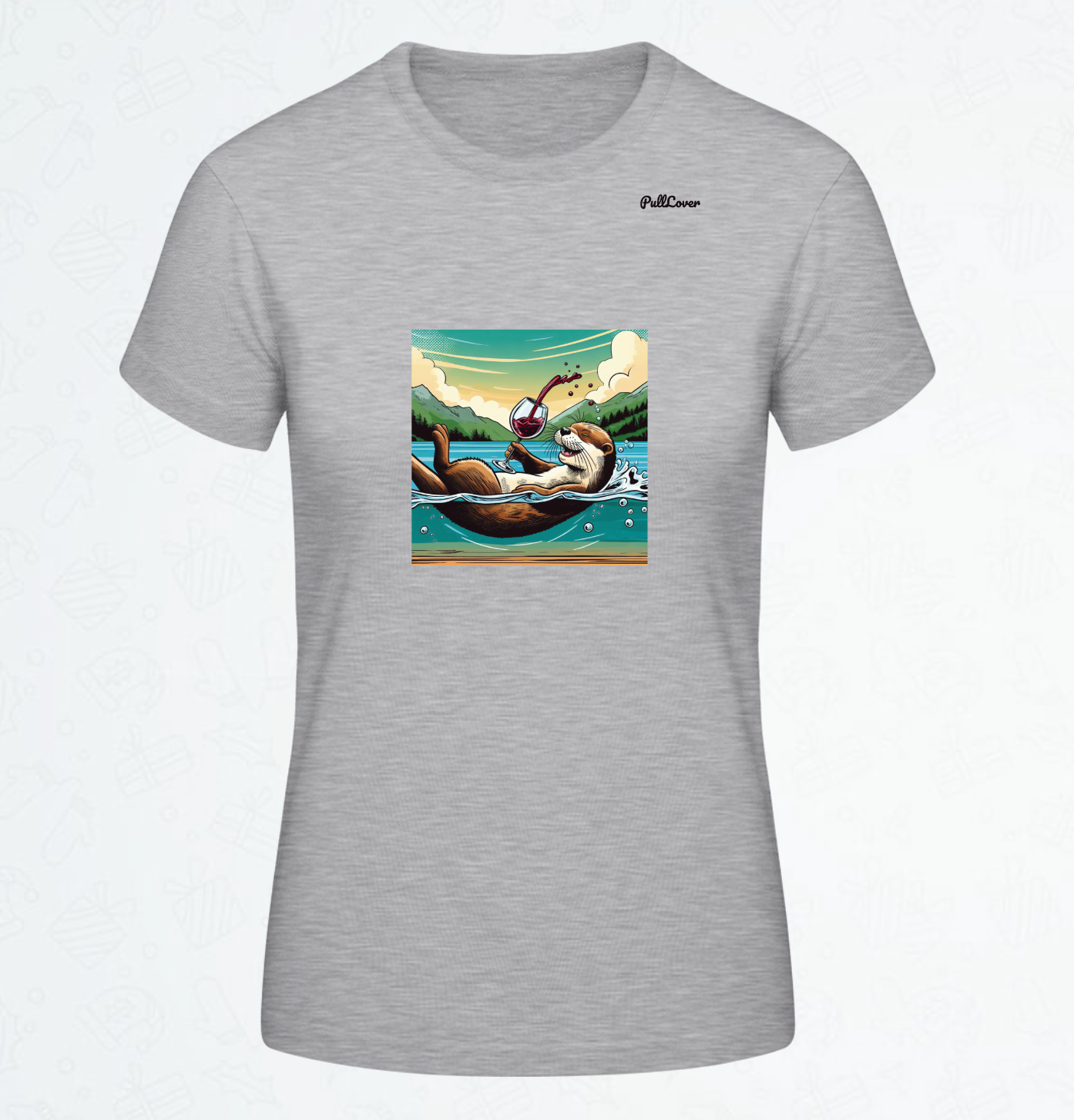 Damen T-Shirt Otter