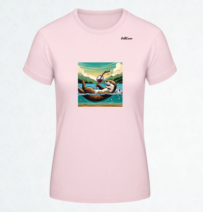 Damen T-Shirt Otter